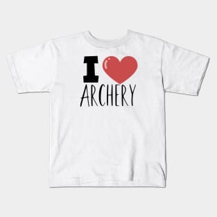 I love archery Kids T-Shirt